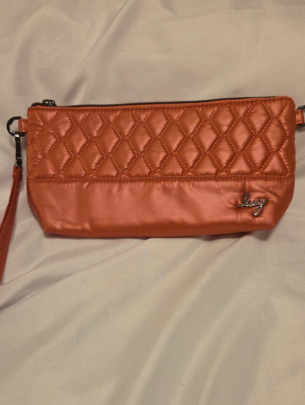 lug Quilted Watermelon Shiplap Clutch